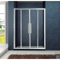 Aluminum Frame Profile raindrop glass shower door (KD6167)